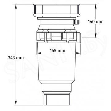 Измельчитель пищевых отходов McAlpine Perfect Grind WDU-1ASEU-POL