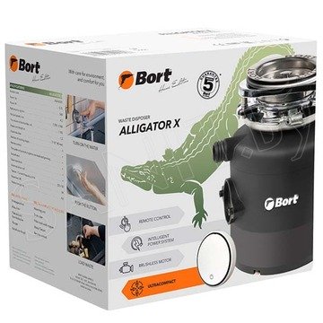 Измельчитель пищевых отходов Bort Alligator X 93414707