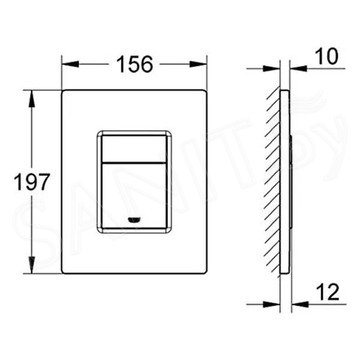 Комплект инсталляции Grohe Rapid Sl 38772SH0 с унитазом Roxen Cube 530135-01 Rimless Soft Close