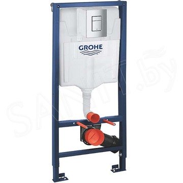 Комплект инсталляции Grohe Rapid SL 38772001 с подвесным унитазом Roca The Gap CleanRim 34647L000 Slim Soft Close