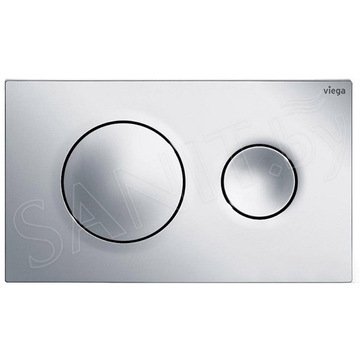 Комплект инсталляции Viega Prevista Dry 792855 с кнопкой и подвесным унитазом Villeroy&Boch Architectura 4694HR01 Soft Close