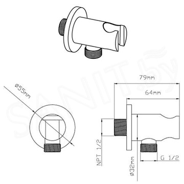 Душевая система Vincea VSFW-4212MB встраиваемая