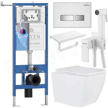 Комплект инсталляции 8 в 1 Roxen StounFix Dual Fresh 634687-4