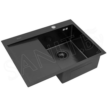 Кухонная мойка Arfeka AF 65 / 78 Black PVD Nano