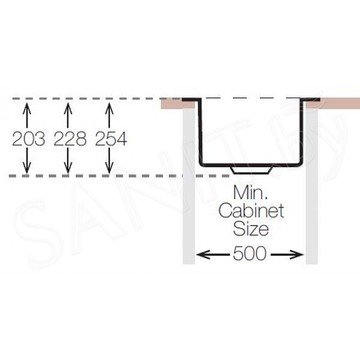 Кухонная мойка Zorg ZRN 4944 Nano