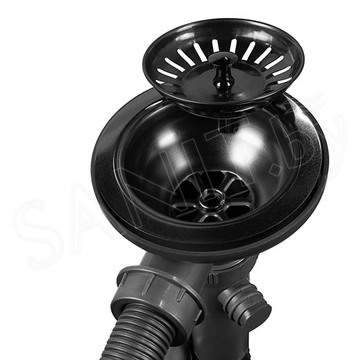 Кухонная мойка Zorg ZRN 5055 Nano PVD Gunblack