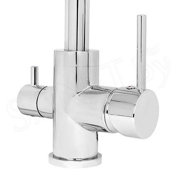Смеситель для кухонной мойки AquaSanita Akvaduo 2663 L 001 chrome / 2663 L 002 nickel под фильтр