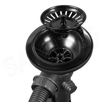 Кухонная мойка Zorg ZRN 5045 Premium PVD Gunblack