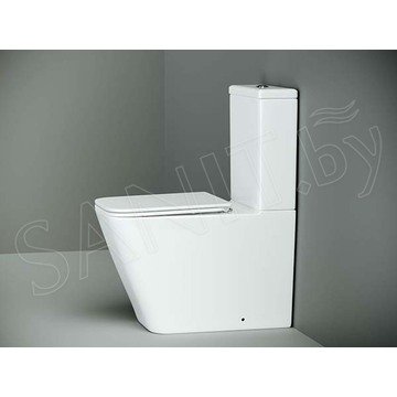 Напольный унитаз CeramicaNova Cubic CN1803 Rimless Soft Close