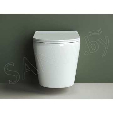 Подвесной унитаз CeramicaNova Highlight CN1804 Rimless Soft Close