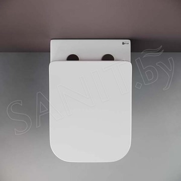 Подвесной унитаз CeramicaNova Cubic CN1806 Rimless Soft Close