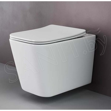 Подвесной унитаз CeramicaNova Cubic CN1806 Rimless Soft Close