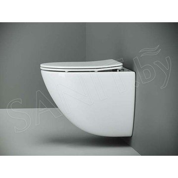 Подвесной унитаз CeramicaNova Mono CN1905 Rimless Soft Close