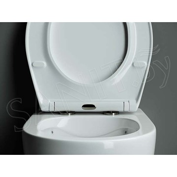 Подвесной унитаз CeramicaNova Pearl CN8001 Rimless Soft Close