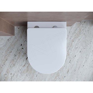 Подвесной унитаз CeramicaNova Balearica CN6000 / CN6000MW Rimless Soft Close