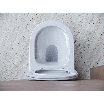 Подвесной унитаз CeramicaNova Balearica CN6000 / CN6000MW Rimless Soft Close