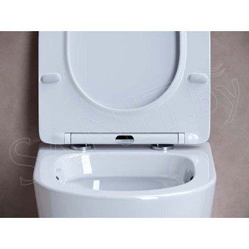 Подвесной унитаз CeramicaNova Balearica CN6000 / CN6000MW Rimless Soft Close