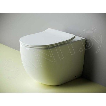Приставной унитаз CeramicaNova Metropol CN4004 Rimless Soft Close