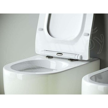 Приставной унитаз CeramicaNova Metropol CN4004 Rimless Soft Close