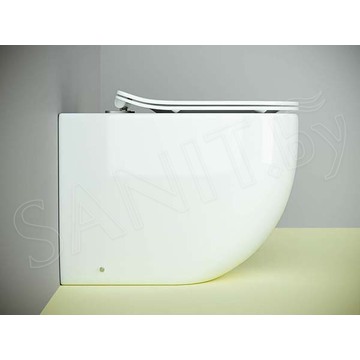 Приставной унитаз CeramicaNova Metropol CN4004 Rimless Soft Close
