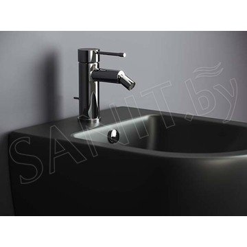 Подвесное биде CeramicaNova Metropol CN4003MB с донным клапаном