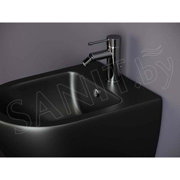 Подвесное биде CeramicaNova Metropol CN4003MB с донным клапаном