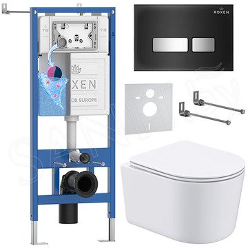 Комплект инсталляции 6 в 1 Roxen StounFix Dual Fresh 965318 с аромадозатором
