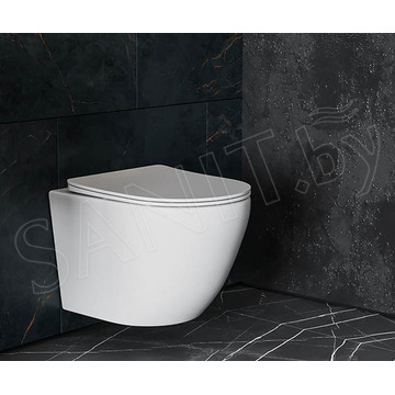 Комплект инсталляции Weltwasser Marberg 507 RD с подвесным унитазом Roxen Antares 530185-01