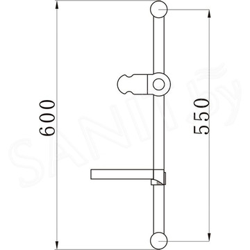 Душевой гарнитур AV Engineering AVSSS-029