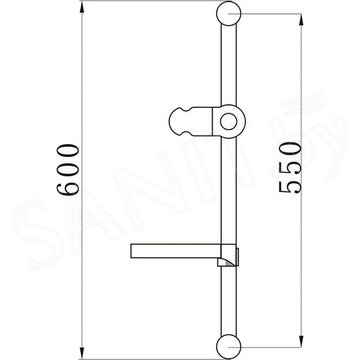 Душевой гарнитур AV Engineering AVSSS-030