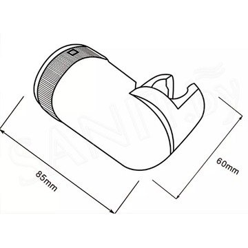 Держатель для душевой лейки AV Engineering AVSSS-053