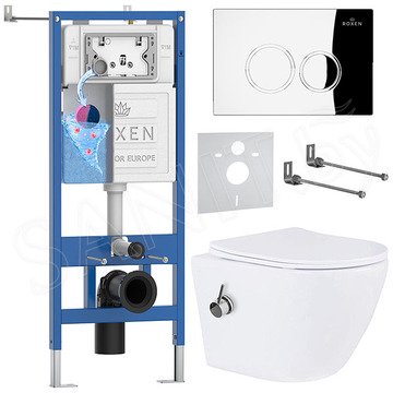 Комплект инсталляции 6 в 1 Roxen StounFix Dual Fresh 926249 с аромадозатором