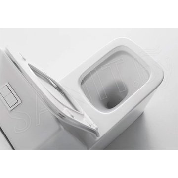 Напольный унитаз CeramaLux 2170AXMW безободковый