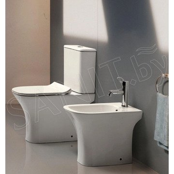 Напольный унитаз CeramaLux 1218-1A безободковый