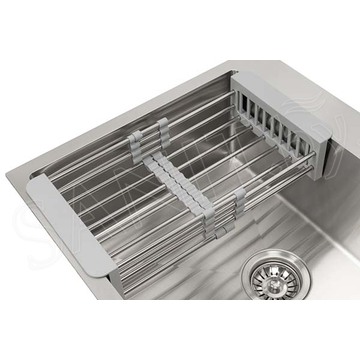 Кухонная мойка Arfeka Eco AR 50 Satin с коландером, дозатором, роллер-матом и ринзером
