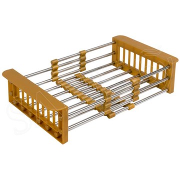 Кухонная мойка Arfeka Eco AR 60 Gold с коландером, дозатором и роллер-матом