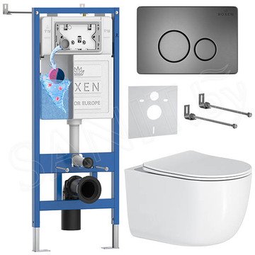 Комплект инсталляции 6 в 1 Roxen StounFix Dual Fresh 964590 с аромадозатором