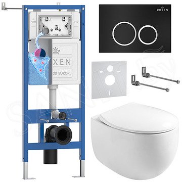 Комплект инсталляции 6 в 1 Roxen StounFix Dual Fresh 964010 с аромадозатором