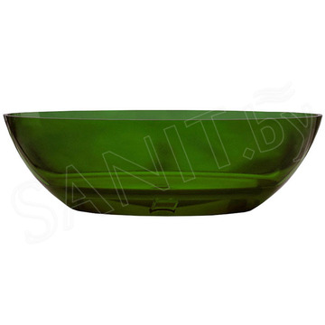 Ванна из полиэфирной смолы Abber Kristall AT9702Emerald