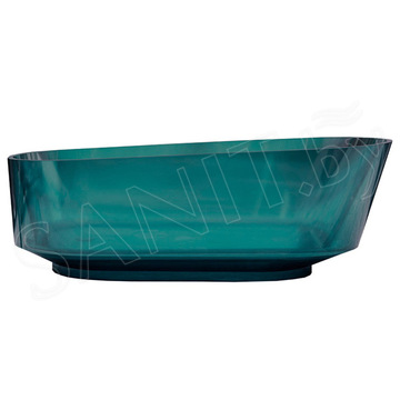 Ванна из полиэфирной смолы Abber Kristall AT9706Aquamarin