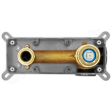 Смеситель встраиваемый Rea Lungo Black Metallic REA-B4421