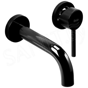 Смеситель встраиваемый Rea Lungo Black Metallic REA-B4421