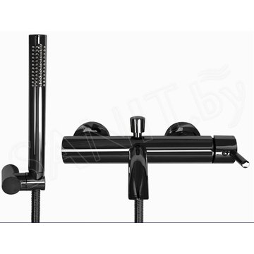Смеситель для ванны Rea Lungo Black Metallic REA-B4422