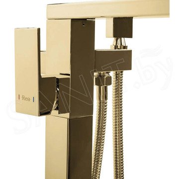 Смеситель для ванны Rea Tery gold REA-B5306 / gold matt REA-B5307 напольный