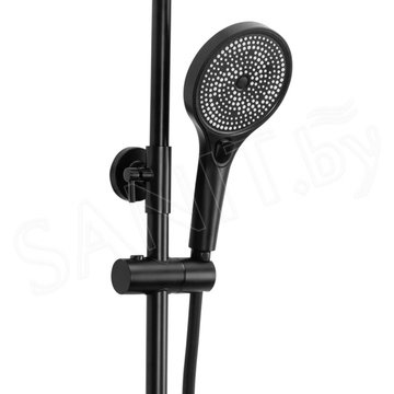 Душевая стойка Rea Rebel Black REA-P2416