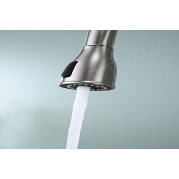 Смеситель для кухонной мойки Paulmark Lange La214212-NI(BS) / La214212-CR с подключением к фильтру воды