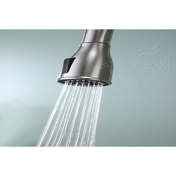 Смеситель для кухонной мойки Paulmark Lange La214212-NI(BS) / La214212-CR с подключением к фильтру воды