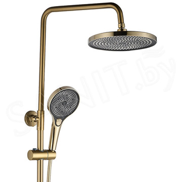 Душевая стойка Rea Rebel Matt Gold REA-P2414 / Gold REA-P2413