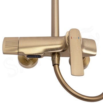 Душевая стойка Rea Rebel Matt Gold REA-P2414 / Gold REA-P2413