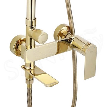 Душевая стойка Rea Storm gold REA-P9531